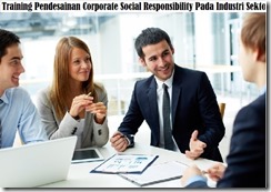 training desain corporate social responsibility sektor migas murah