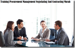 training manajemen pengadaan negosiasi dan kontrak murah