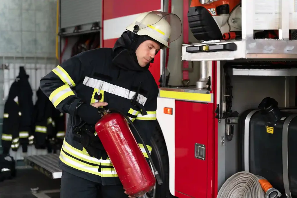 TRAINING BASIC FIRE FIGHTING DAN PENANGGULANGAN KEBAKARAN